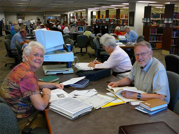 Researching at the Family History Library